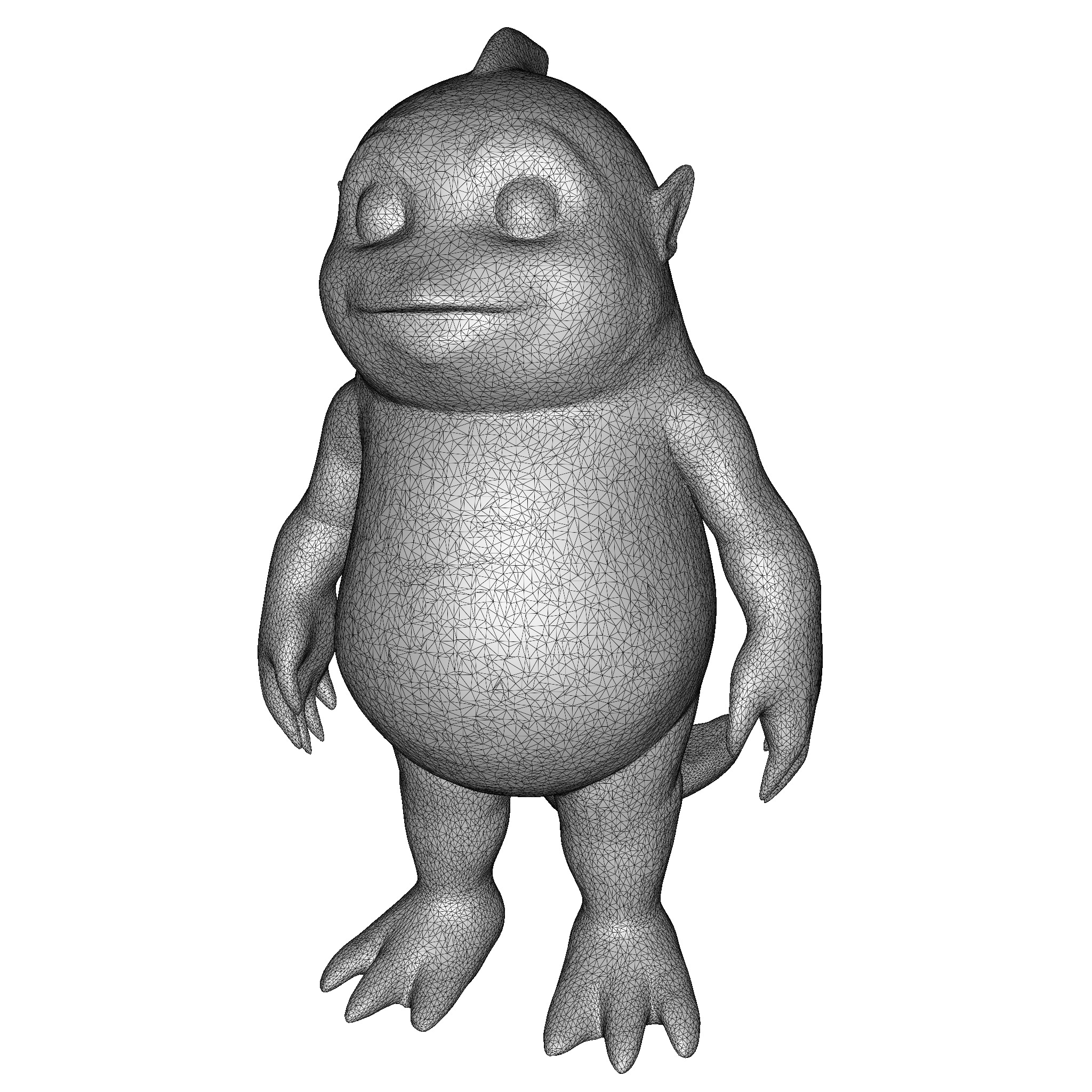 Anthropomorphic Animal Character Collection 3D print model_25
