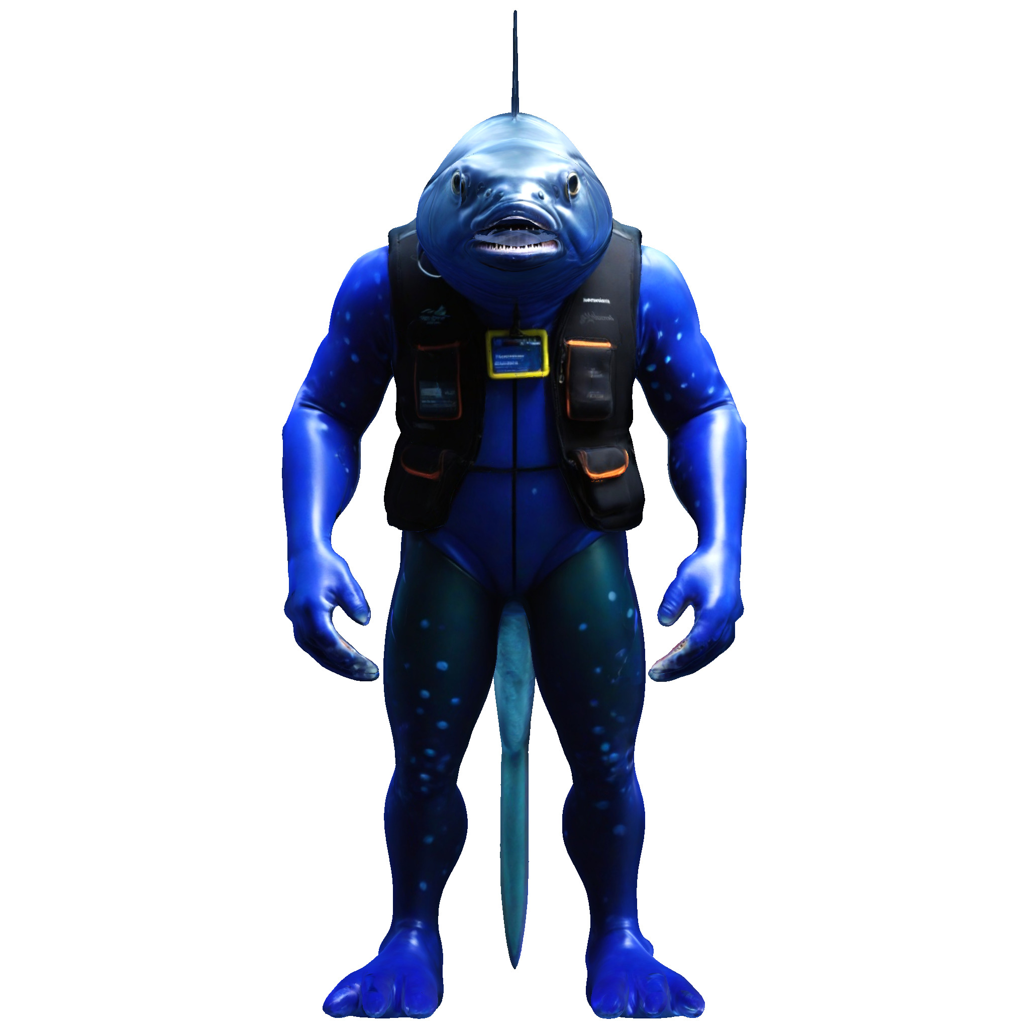 Anthropomorphic Animal Character Collection 3D print model_4