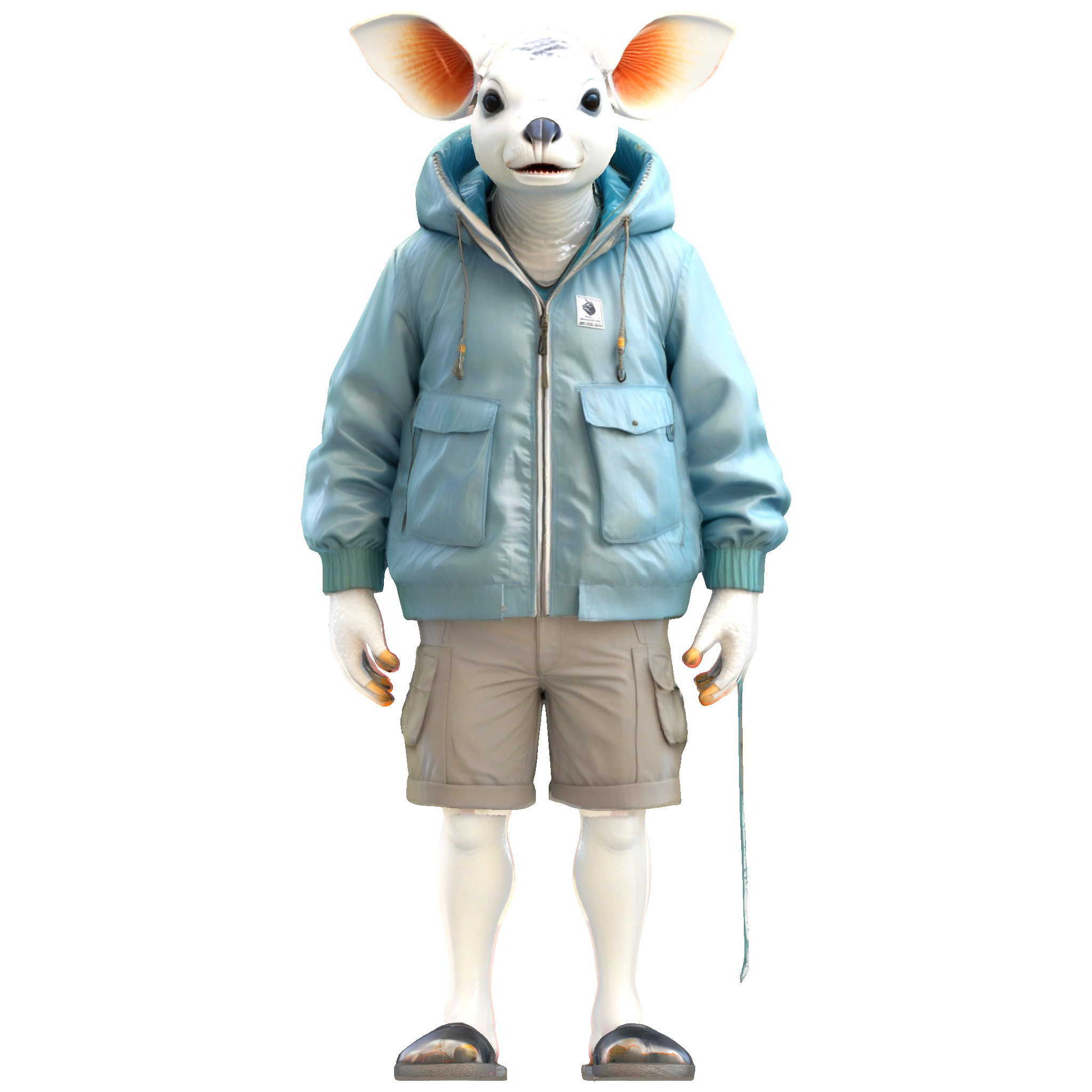 Anthropomorphic Animal Character Collection 3D print model_16