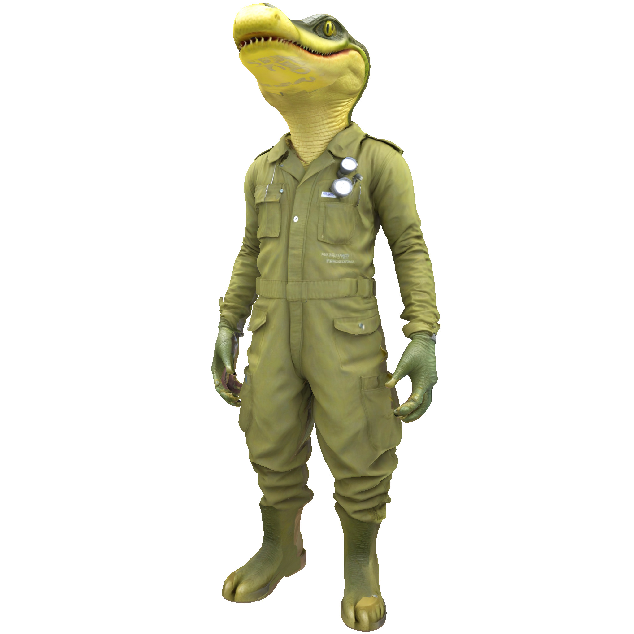 Anthropomorphic Animal Character Collection 3D print model_30