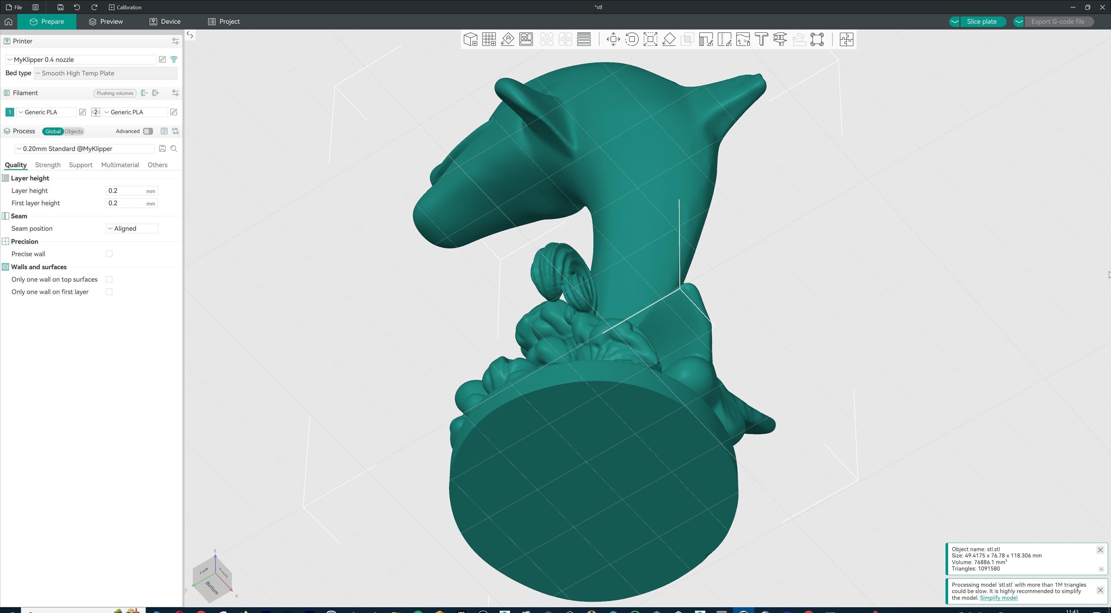 Dolphin Jumping Over Ocean Waves 3D print model_23