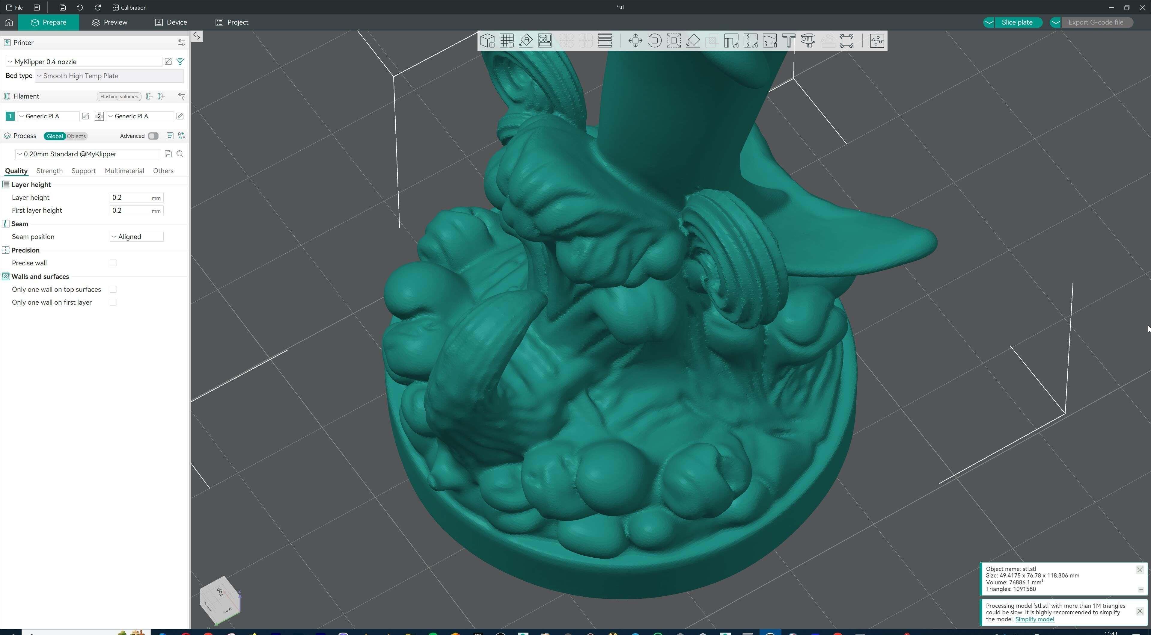 Dolphin Jumping Over Ocean Waves 3D print model_21