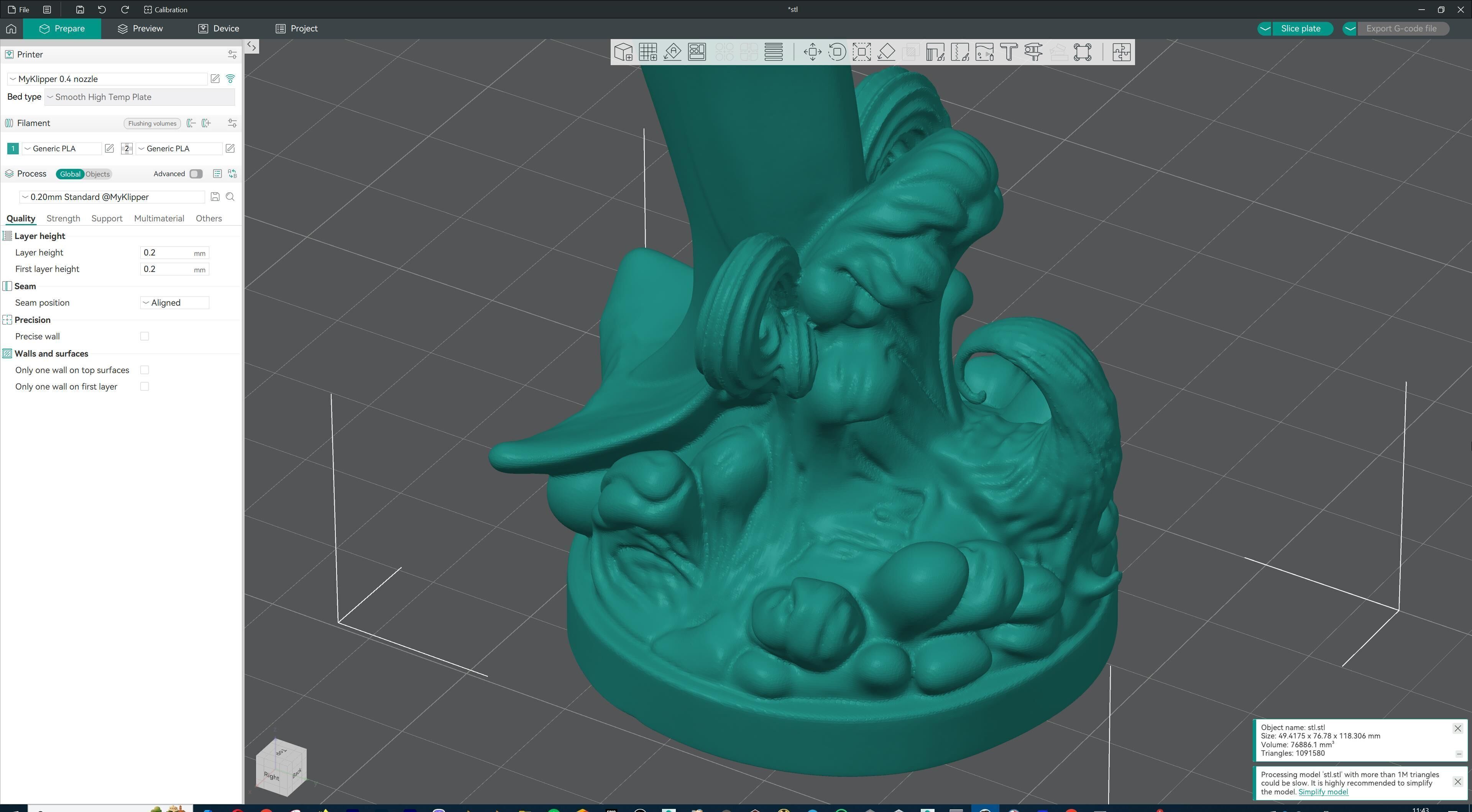 Dolphin Jumping Over Ocean Waves 3D print model_20