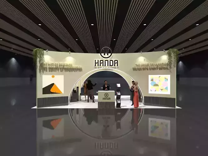 Exhibition Booth Natural 