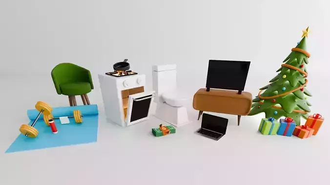 Versatile 3D Model Pack
