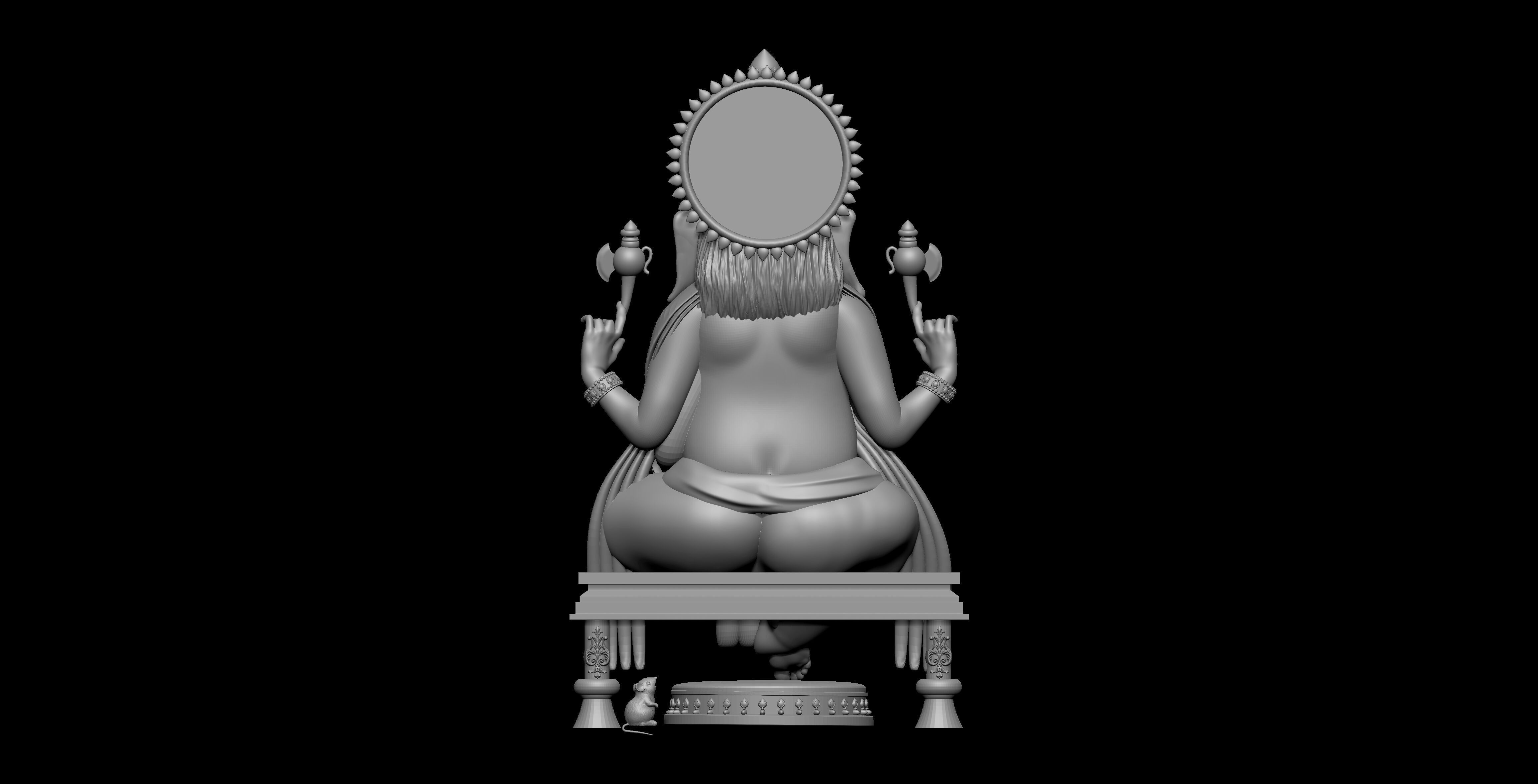 Pillayar 3D print model_2