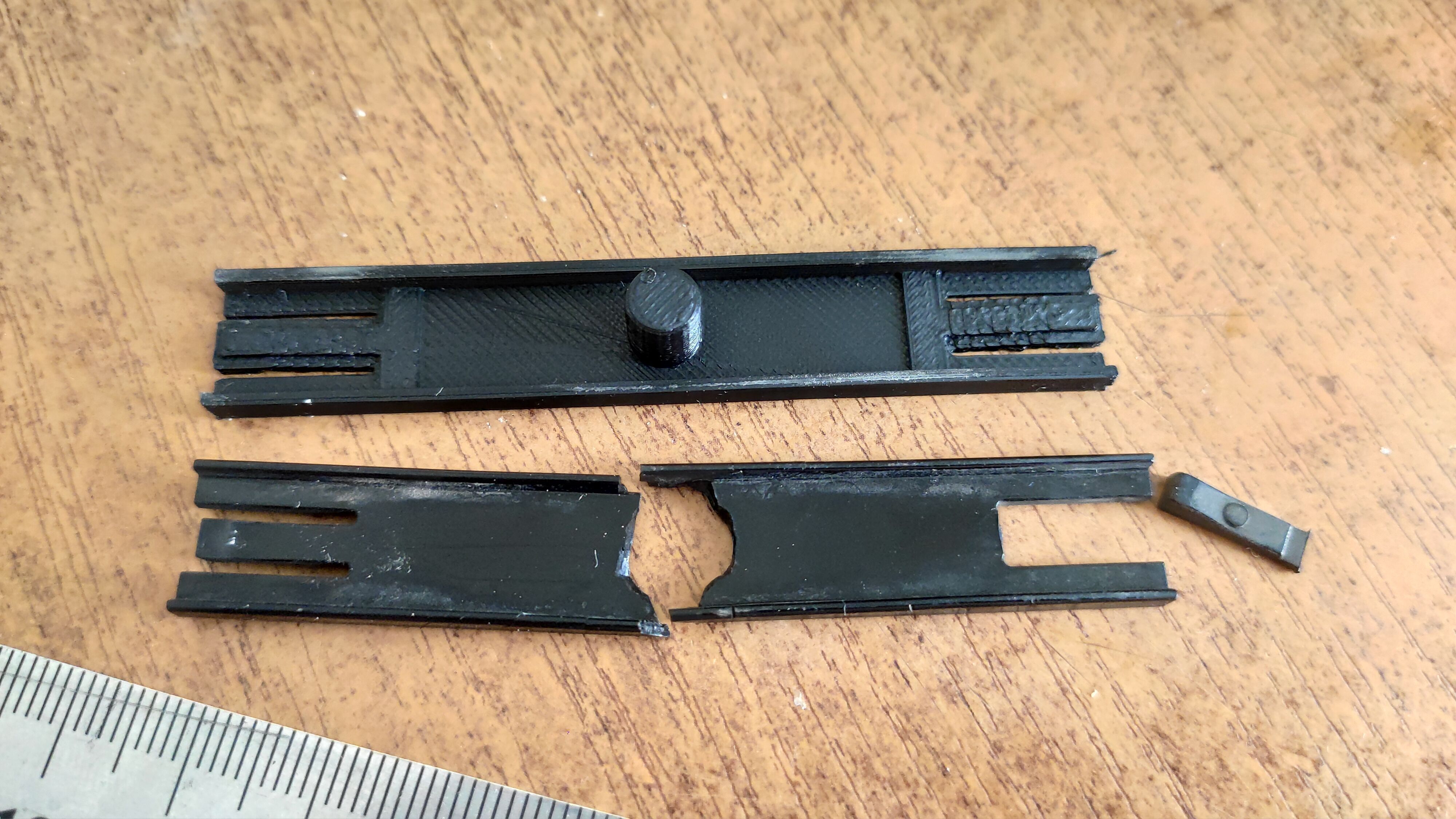 Lincoln Town Car 2 Front Door Handle Trim Bezel Lock Switch 3D print model_1