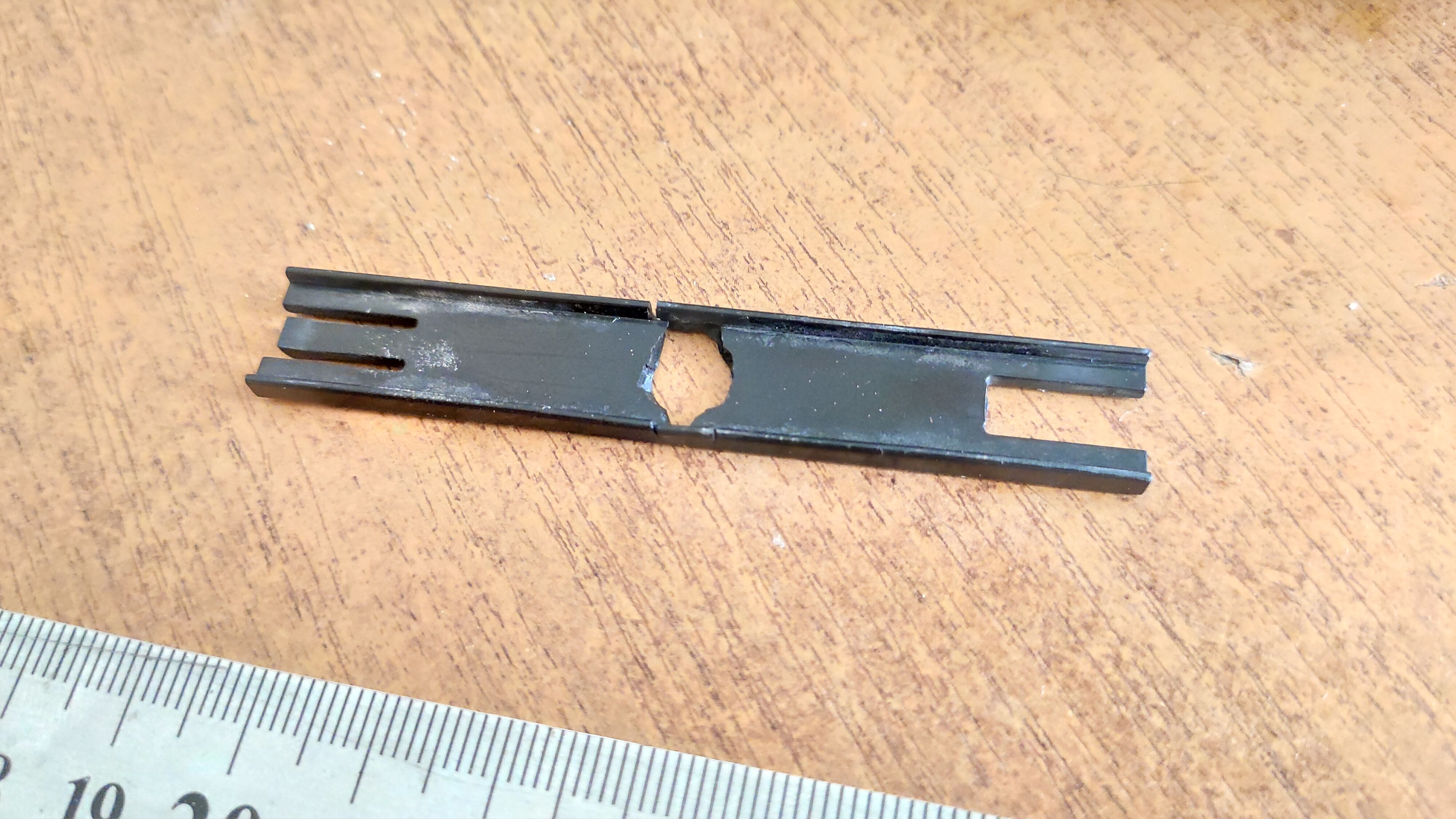 Lincoln Town Car 2 Front Door Handle Trim Bezel Lock Switch 3D print model_2