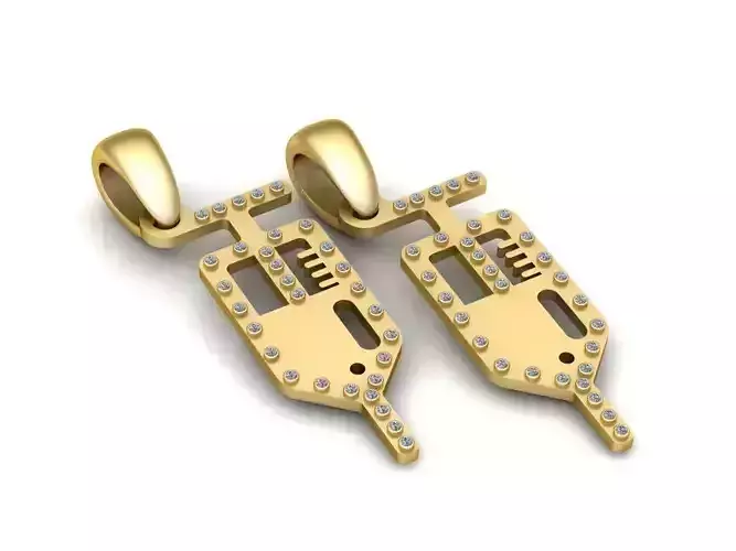 gear shifter pendant