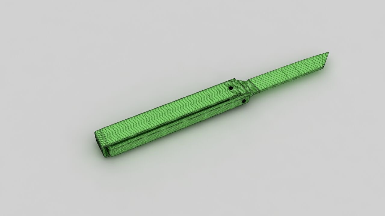 Knife Transformer 3D model_21