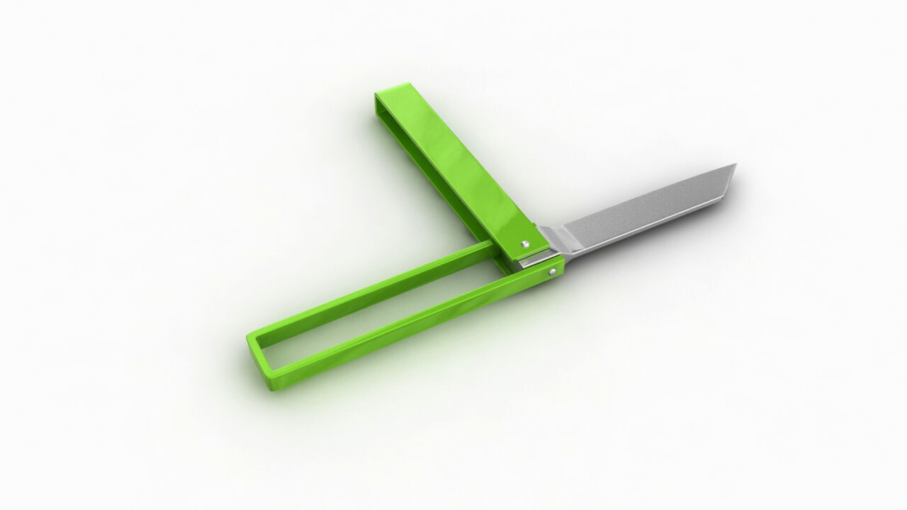 Knife Transformer 3D model_4