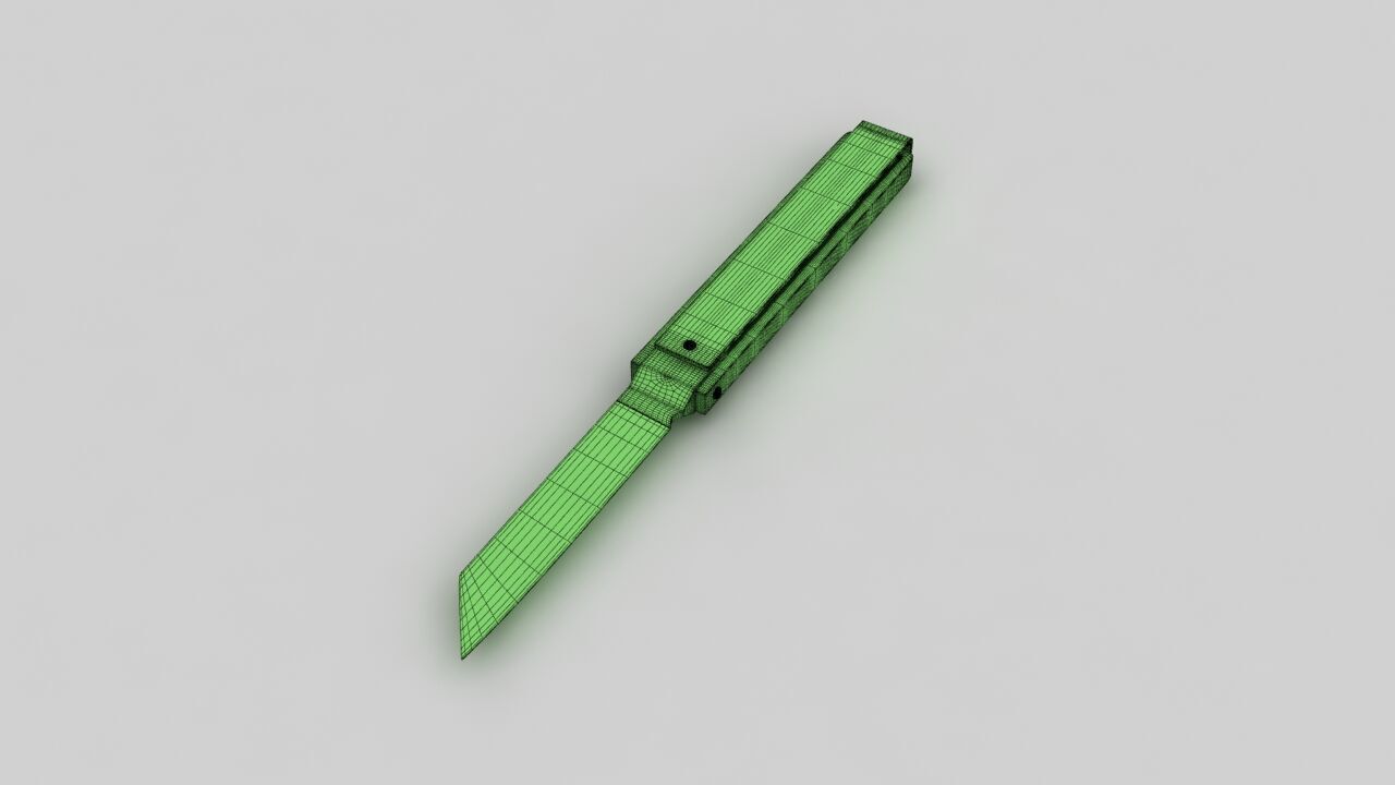 Knife Transformer 3D model_27