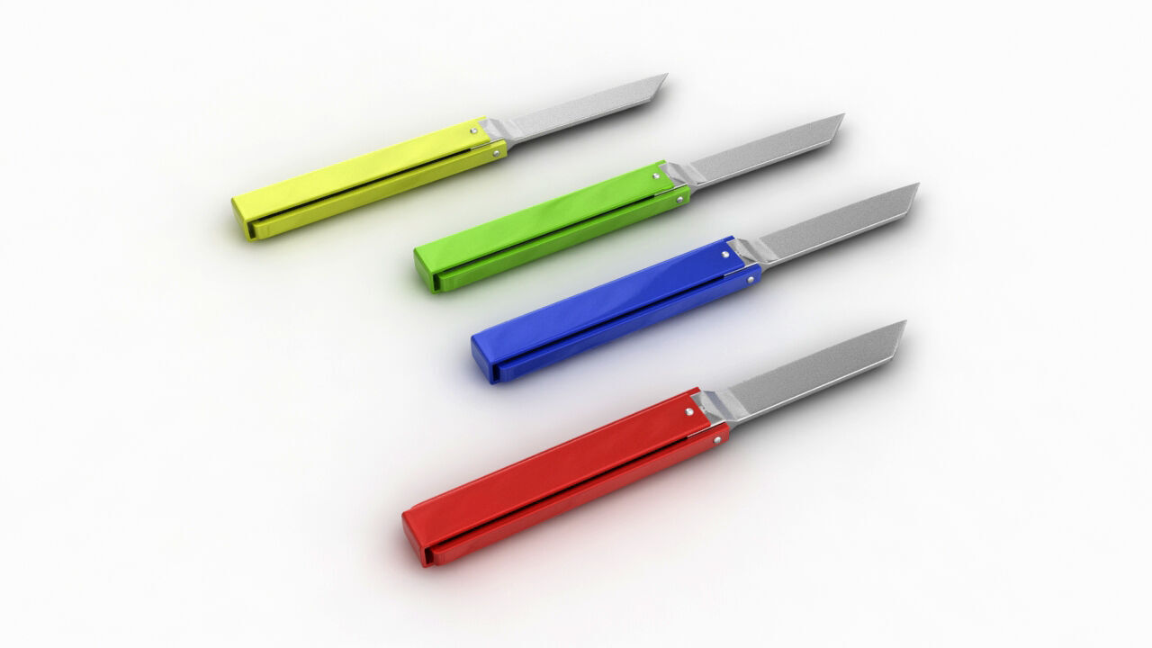 Knife Transformer 3D model_20