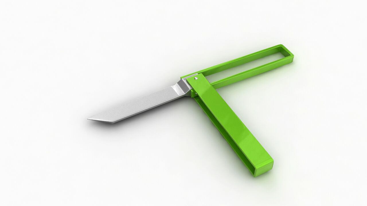 Knife Transformer 3D model_8