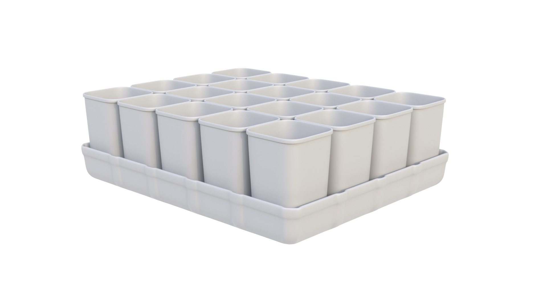 Seedling cups 3D model_10