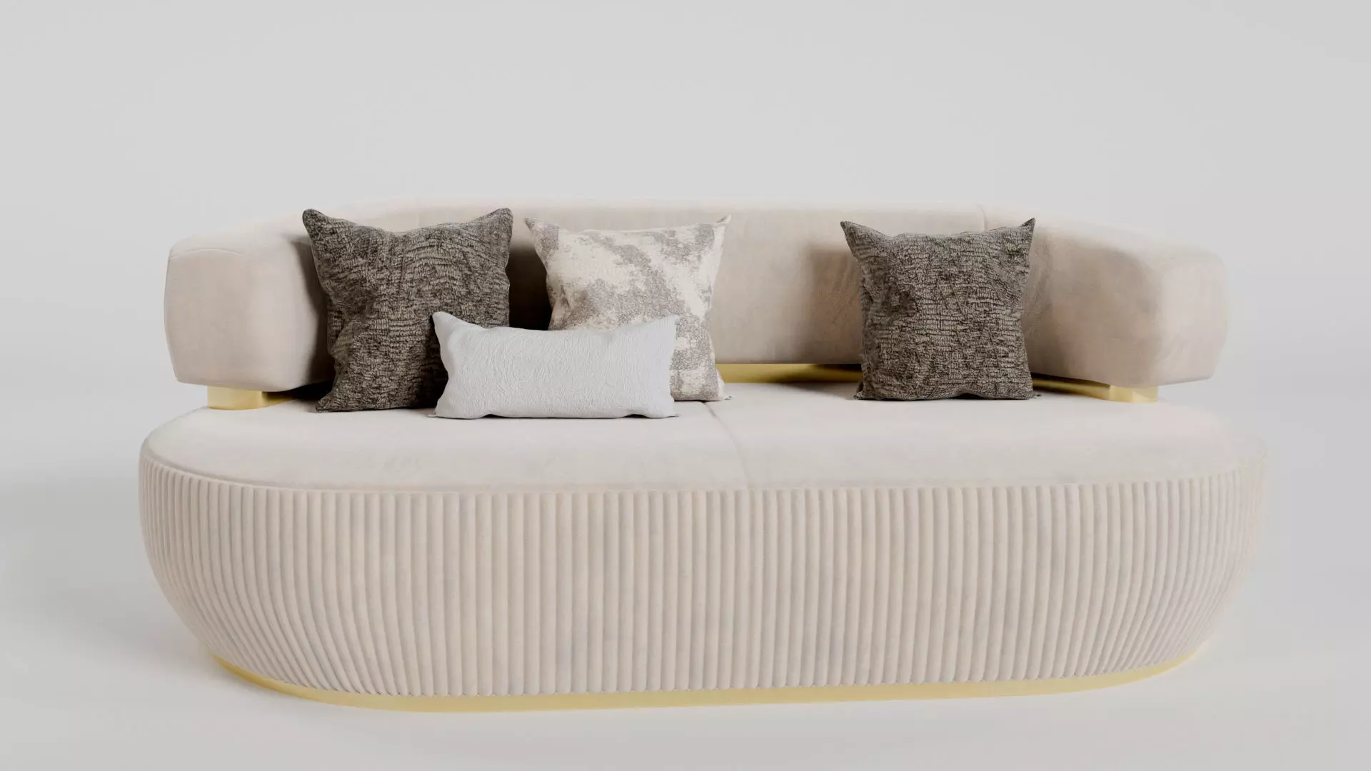 Modern Sofa  Free 3D model_0