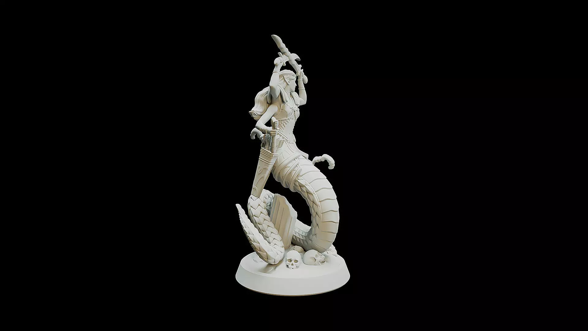 Lesser Marilith 3D print model_0