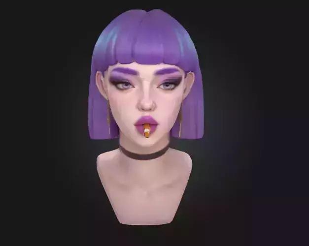 Mystical Gaze Eyes That Hold Ancient Secrets 3D model