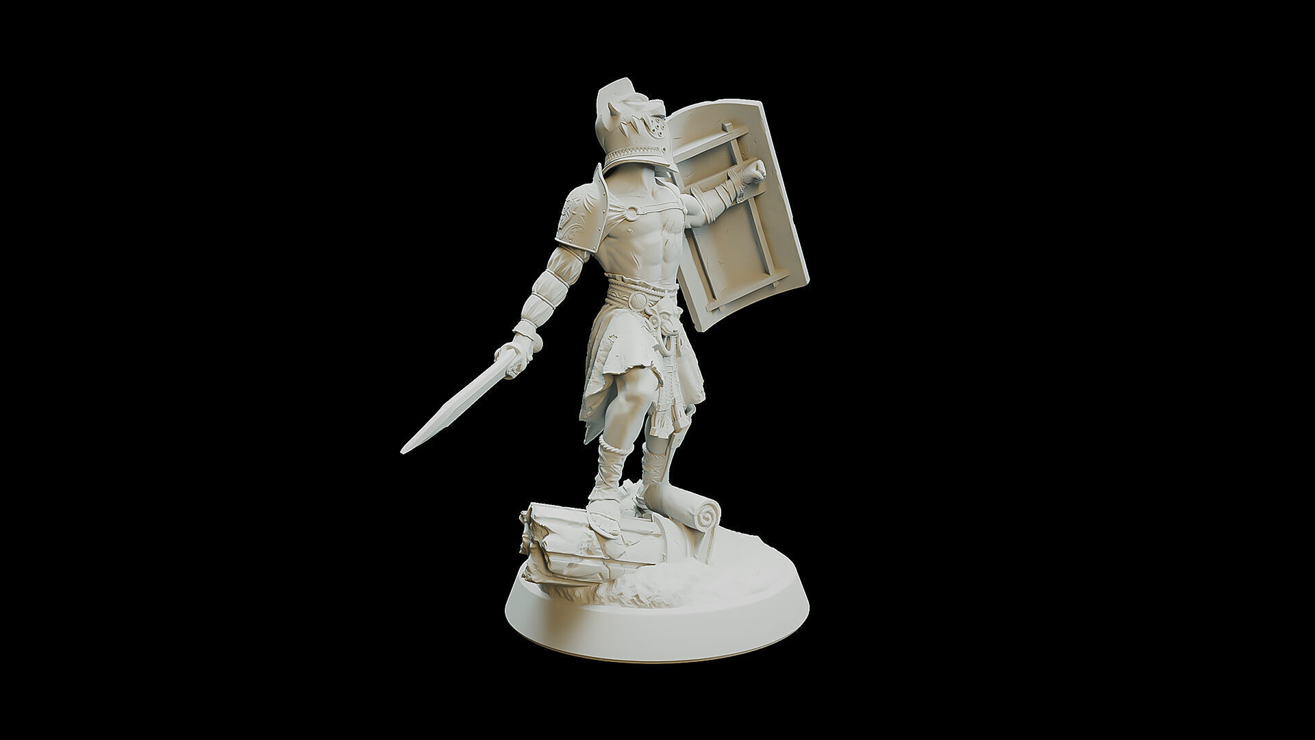 Leo Of Colossus 3D print model_1