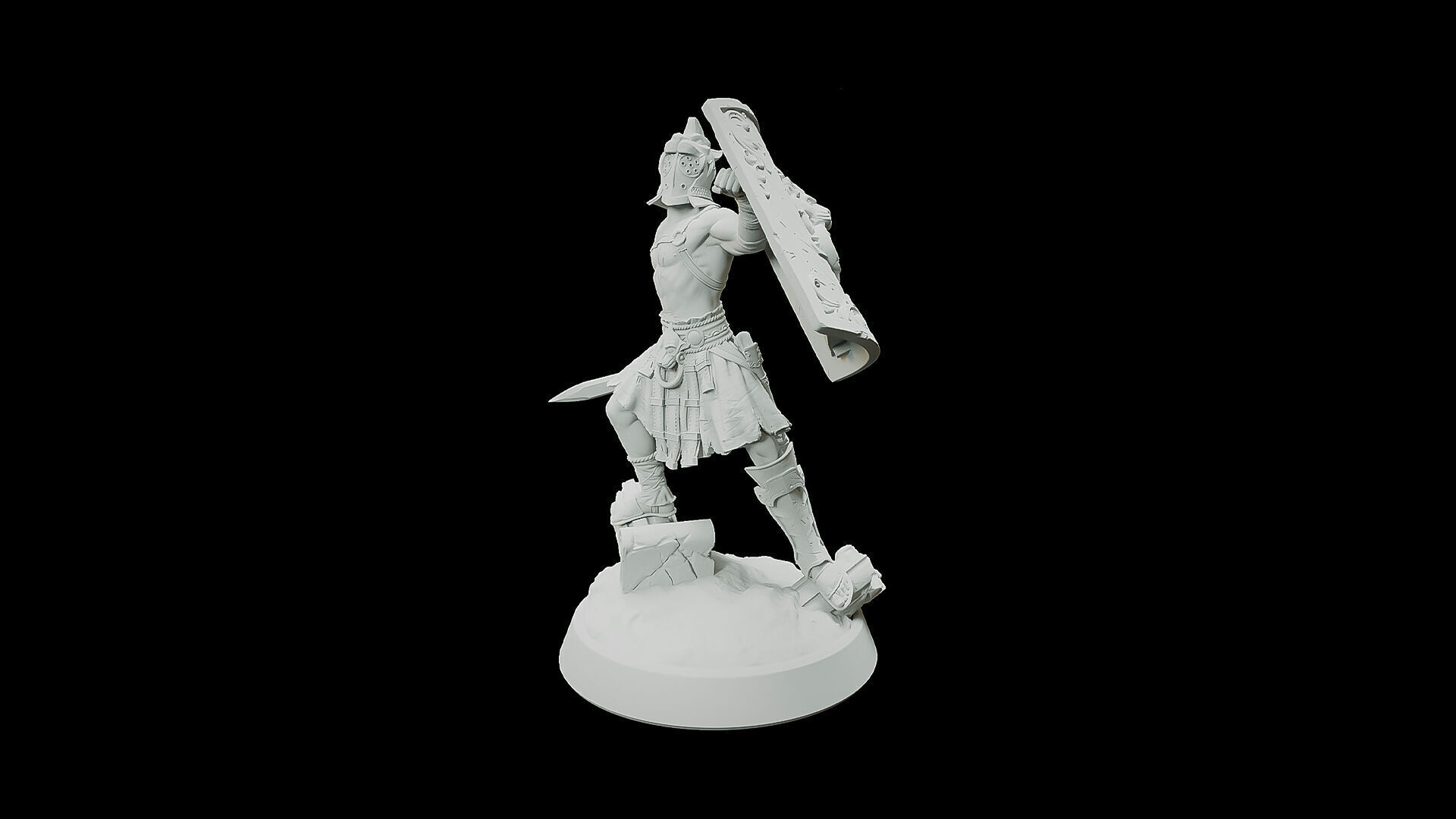 Leo Of Colossus 3D print model_2