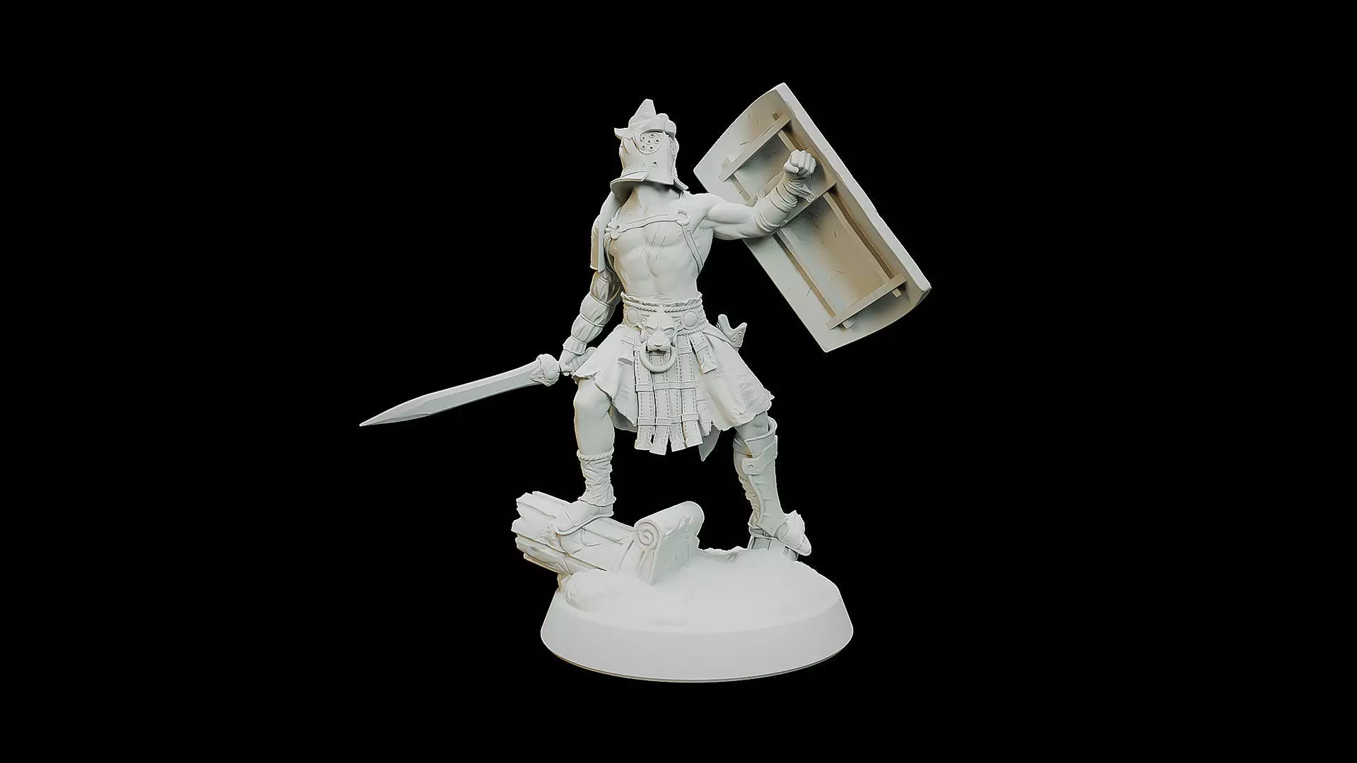 Leo Of Colossus 3D print model_0