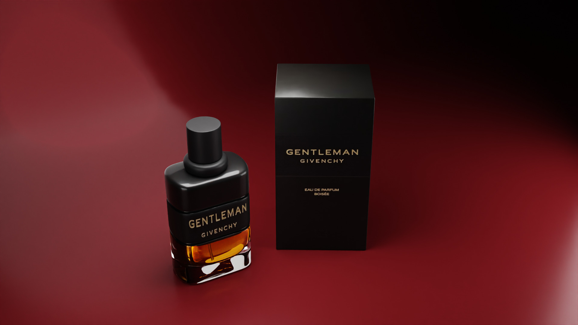 Gentleman Givenchy Eau de Parfum Reserve Privee 100ml  3D model_12