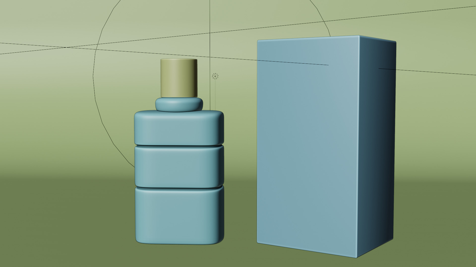 Gentleman Givenchy Eau de Parfum Reserve Privee 100ml  3D model_19