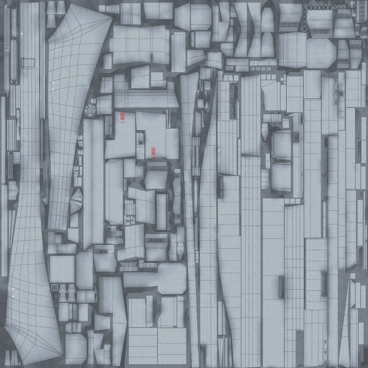 ITS Trieste aircraft carrier Low-poly 3D model_19