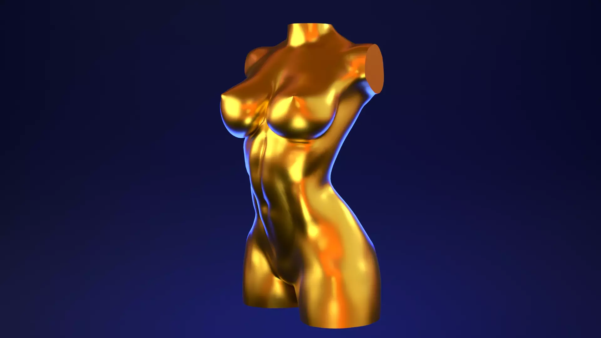 Female Torso 3 3D print model