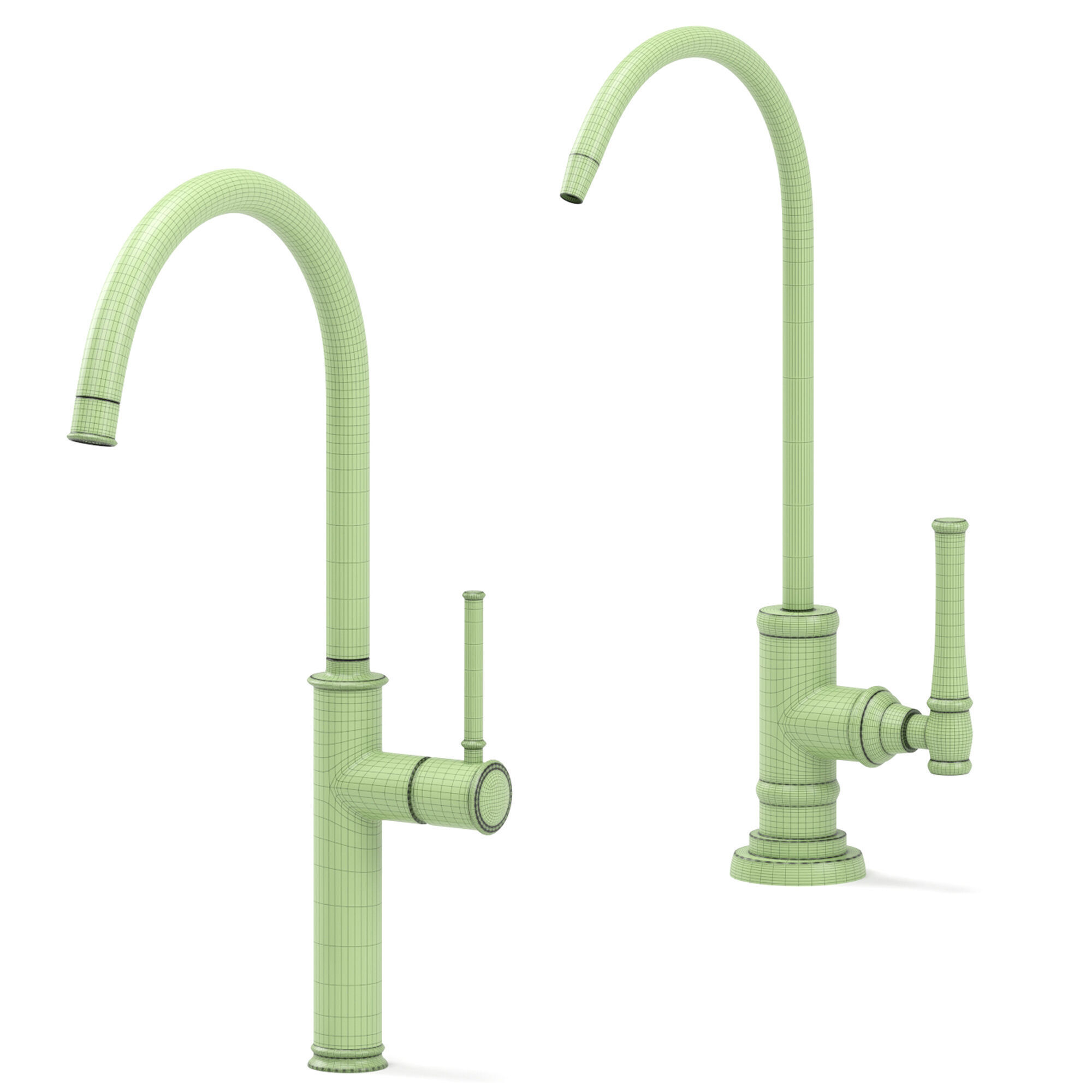 KRAUS kitchen faucets collection 3D model_6