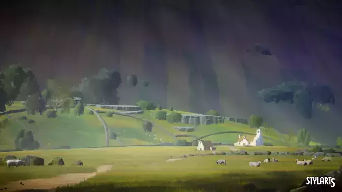 Stylized Countryside