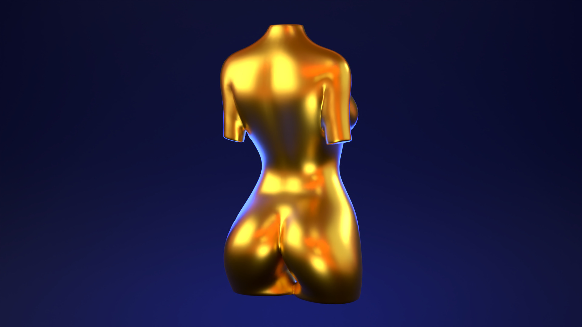 Female Torso 4 3D print model_6