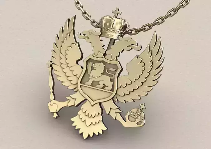 Montenegro Eagle Pendant