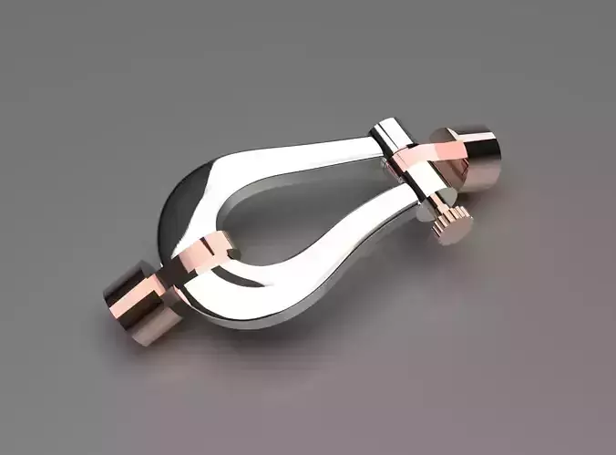 Two-tone bracelet top connection model bg0033