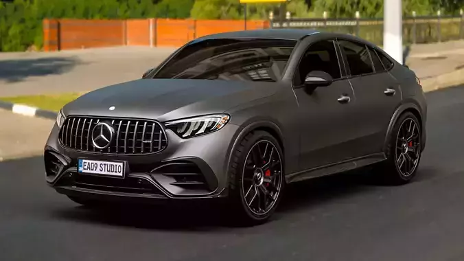 2025 Mercedes-AMG GLC 63 S Coupe 3D model