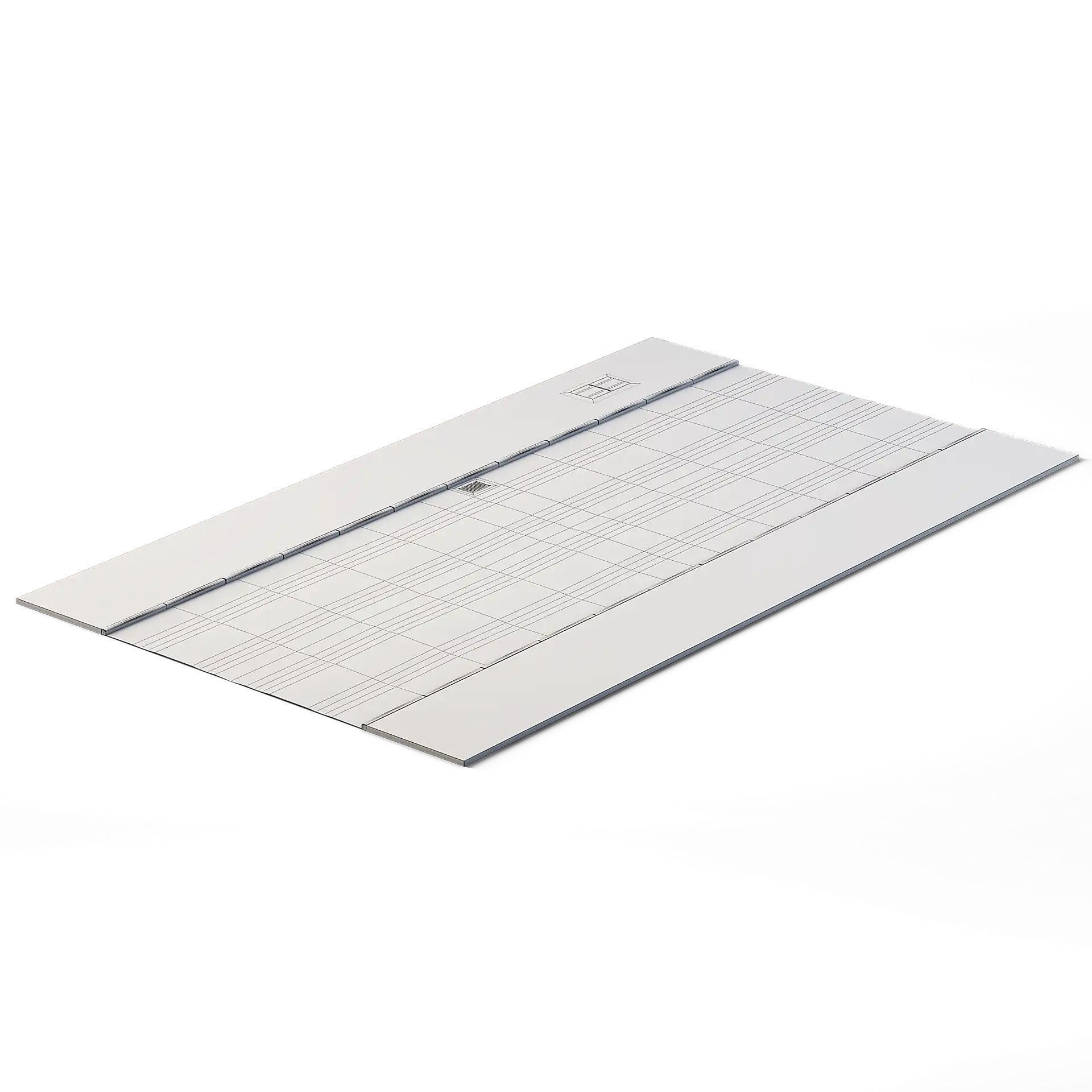 Street 24m x 14m Low-poly 3D model_1