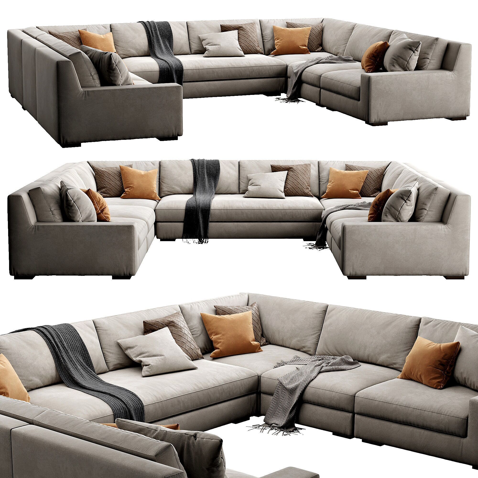 Restoration Hardware Modena 3D model_5