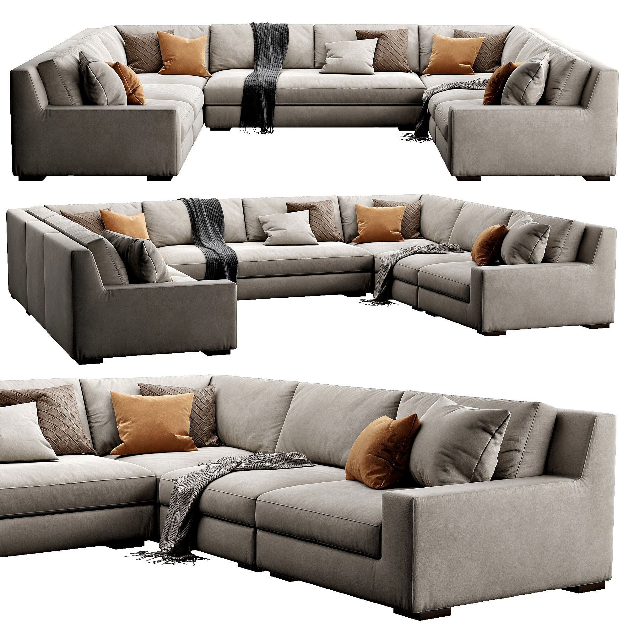 Restoration Hardware Modena 3D model_2