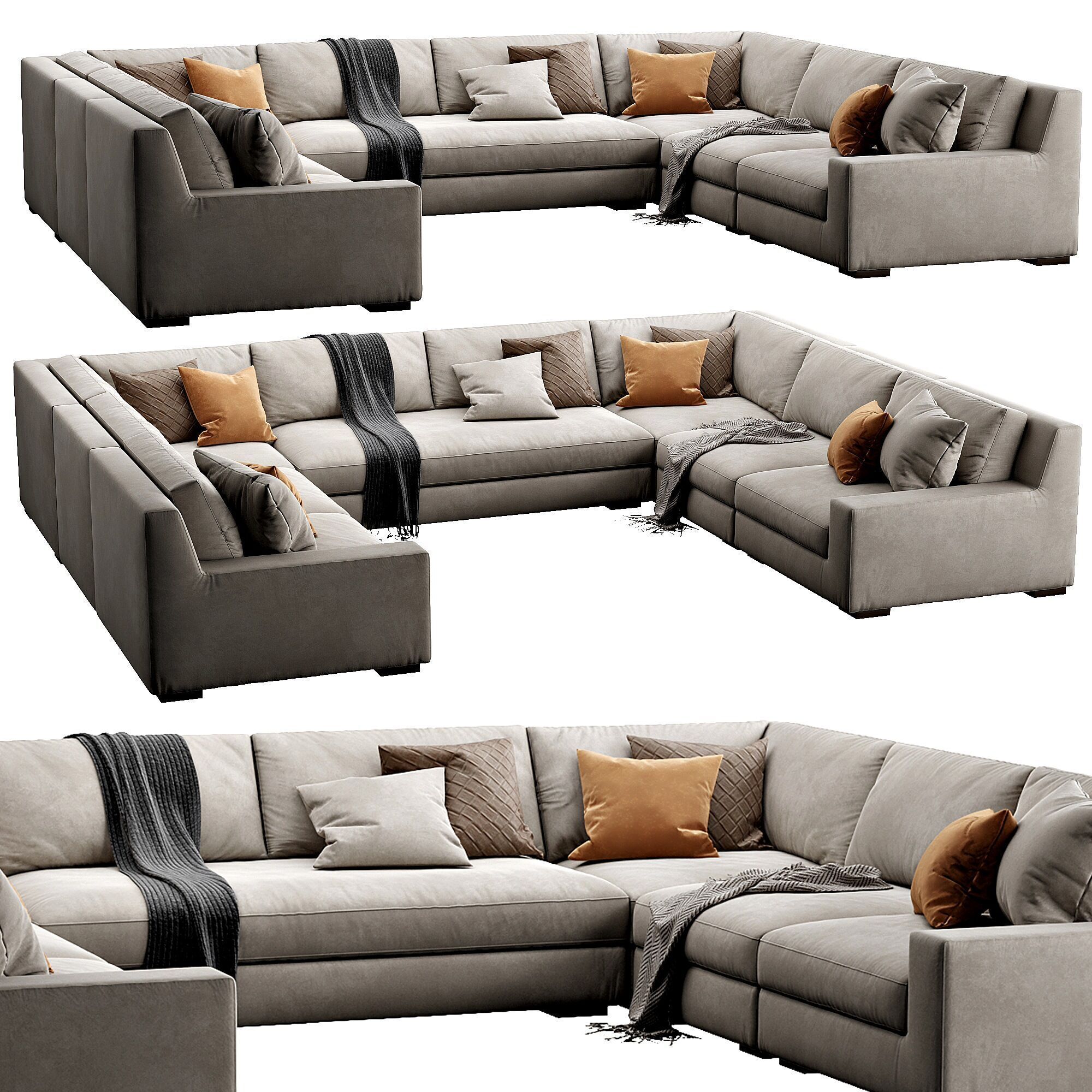 Restoration Hardware Modena 3D model_3