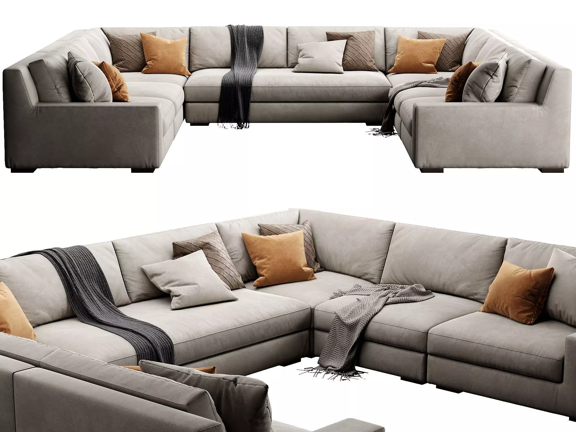 Restoration Hardware Modena 3D model_0