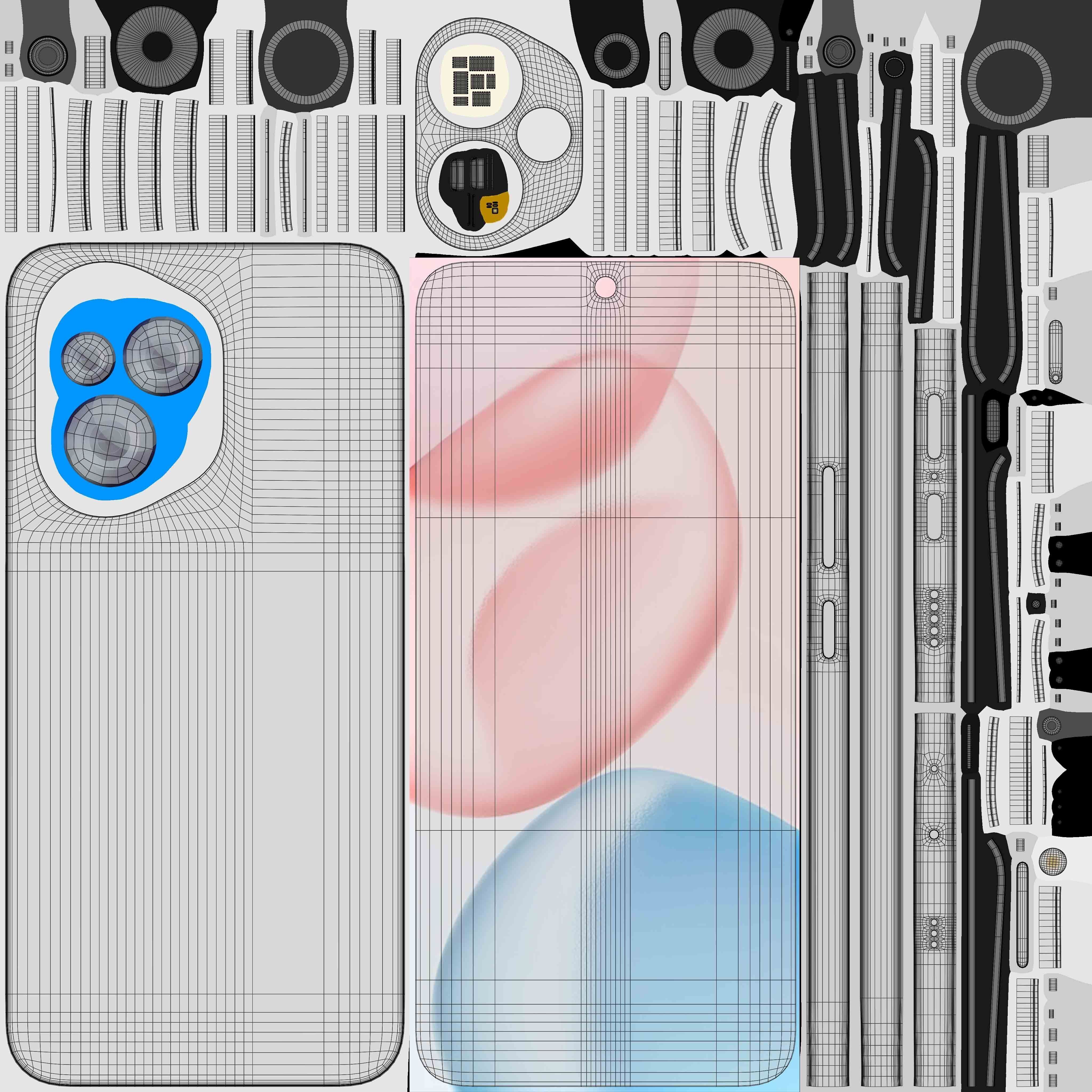 HONOR 400 Meteor Silver 3D model_11