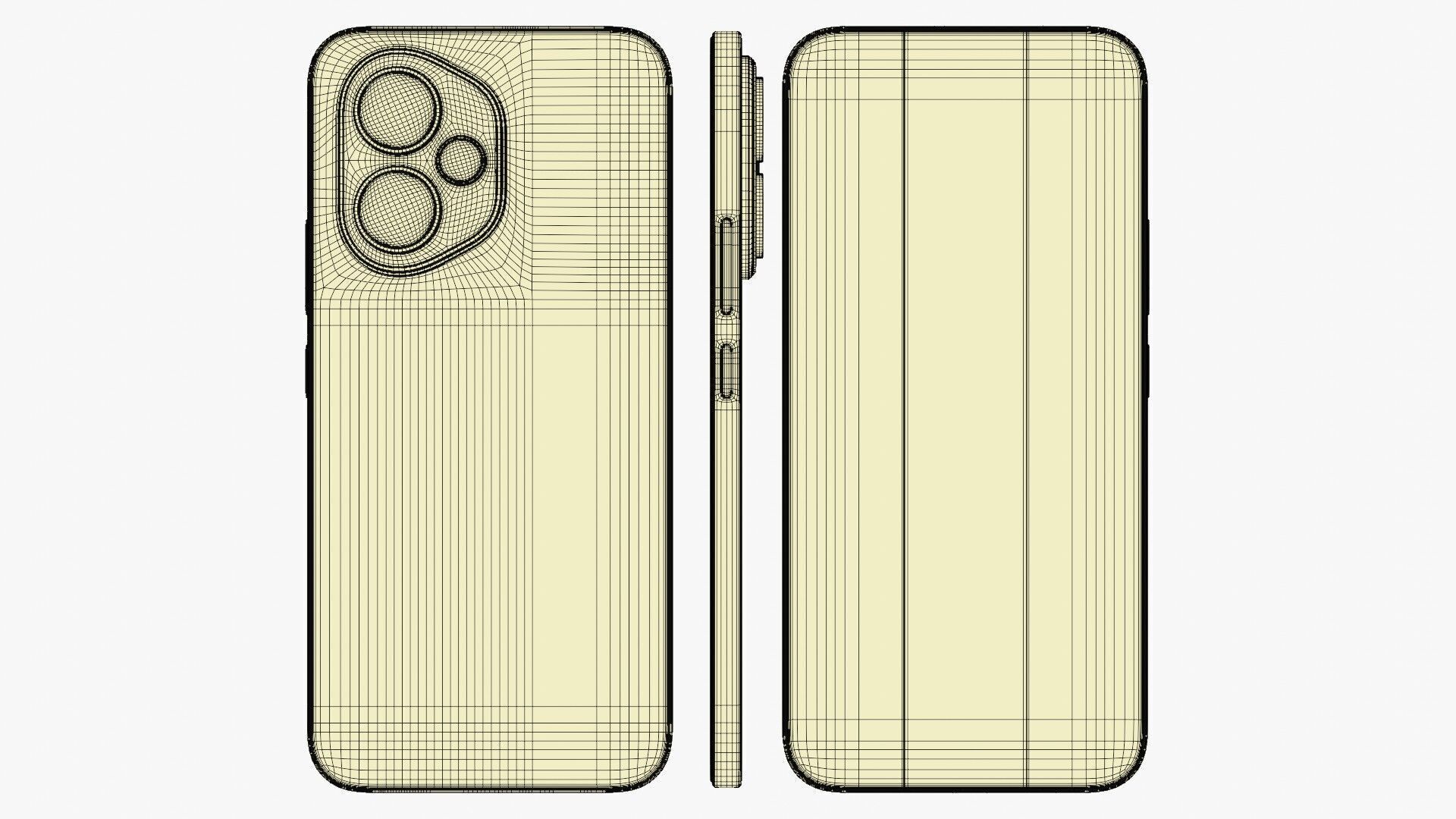 HONOR 400 Meteor Silver 3D model_13