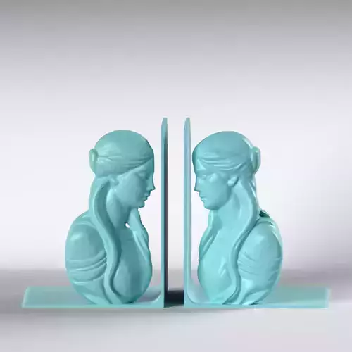 Ladies Bookends 3D print model
