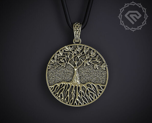 TREE OF LIFE PENDANT 3 3D print model