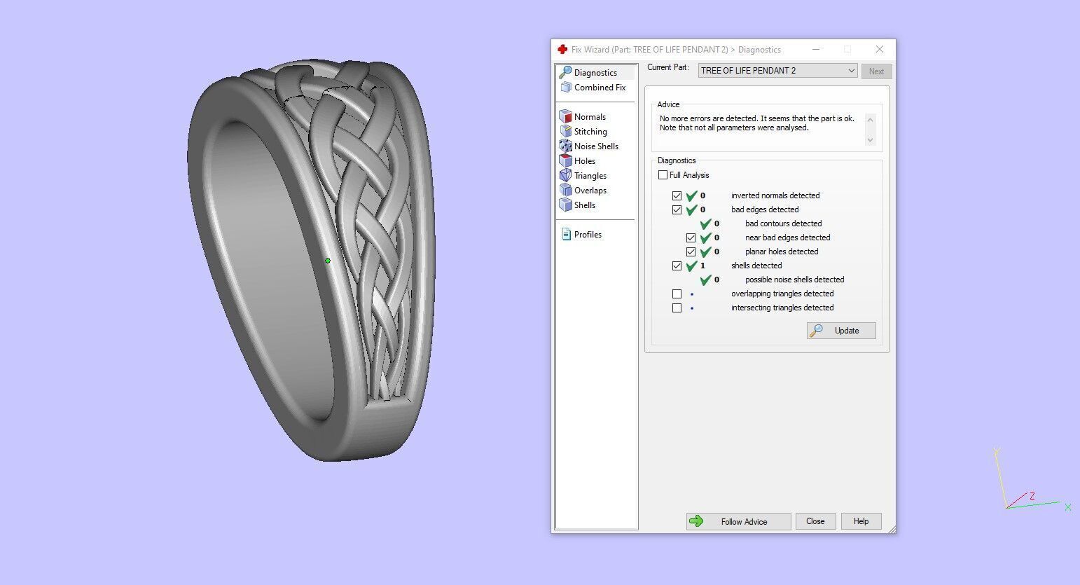 TREE OF LIFE PENDANT 3 3D print model_10