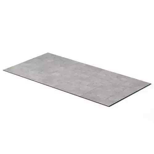 Concrete Base 12m x 24m Low-poly 3D model