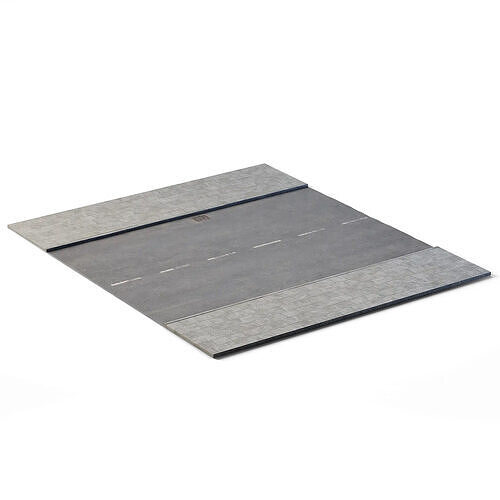 Street 12m x 14m Low-poly 3D model