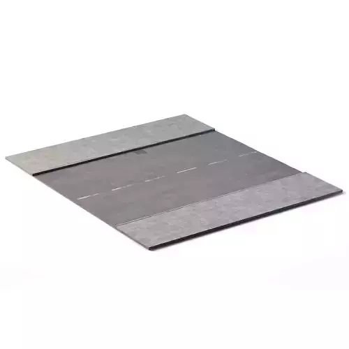 Street 12m x 14m Low-poly 3D model