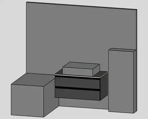  bathroom cabinet 3D model