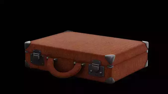 Brown Suitcase